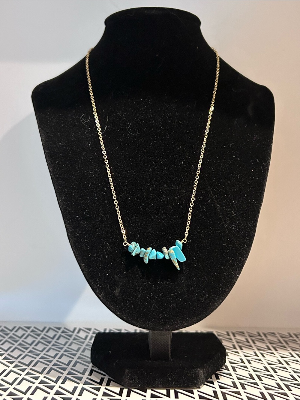 Stone Bar Necklace - Women Jewelry
